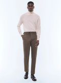 Chino ajusté en toile de coton - P3FROP-FP03-H015
