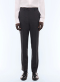 Pantalon de costume ajusté en laine - P3LOXA-BV01-B022