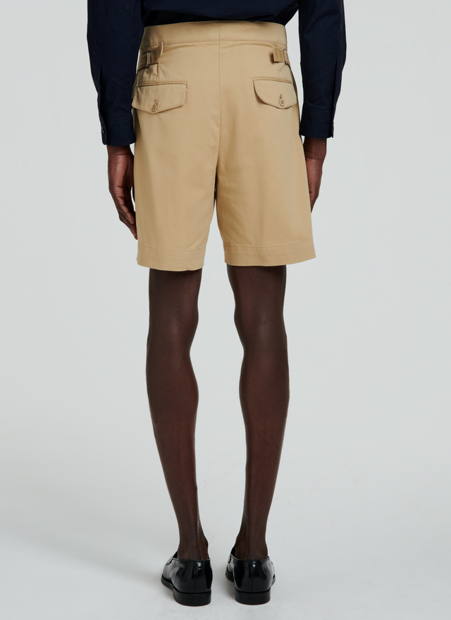 Pantalon beige homme coton et élasthanne Fursac - 22EP3VASY-VP09/08