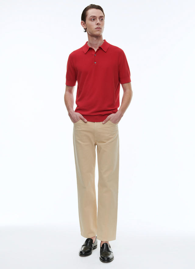 Pantalon beige homme Fursac - 23EP3BELG-BP06/08