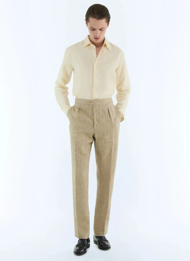 Pantalon beige homme Fursac - P3FASA-FX07-A008