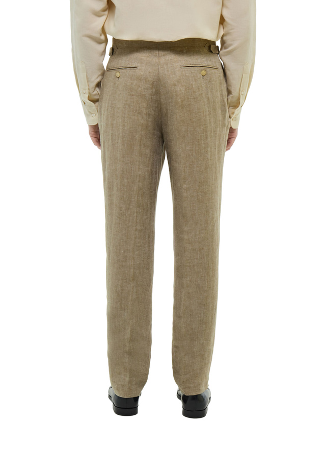Pantalon homme serge de lin certifié Fursac - P3FASA-FX07-A008