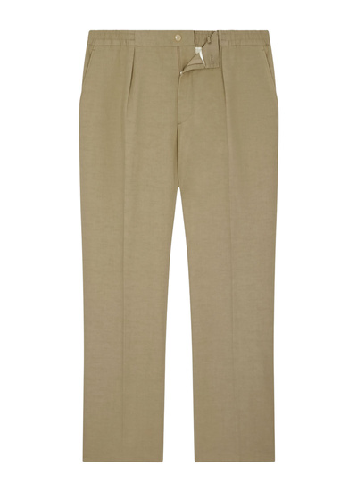 Pantalon homme toile de coton et lin Fursac - P3FVOK-FP18-A008