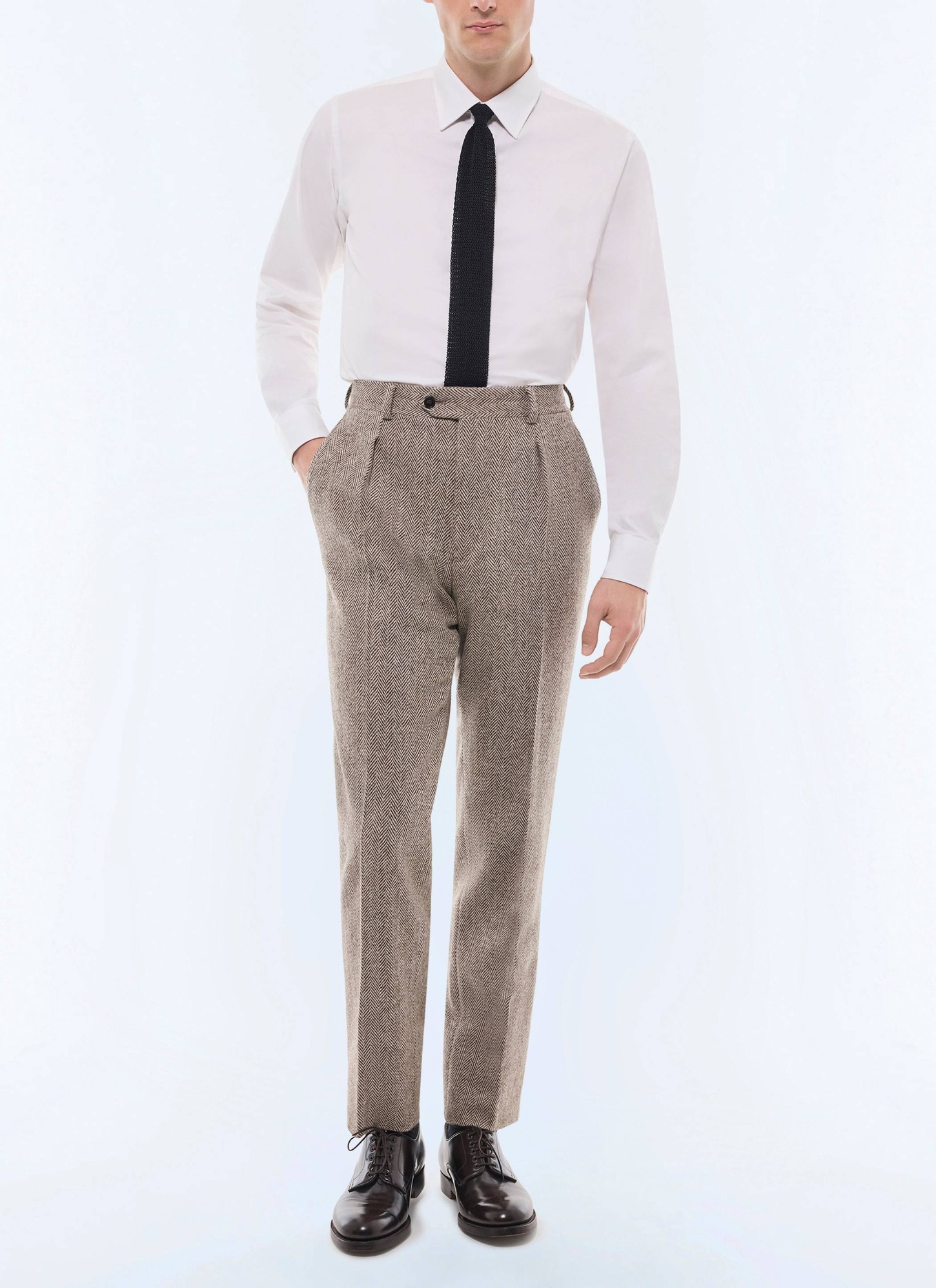 Pantalon beige taupe homme Fursac - P3GALO-GX02-G018