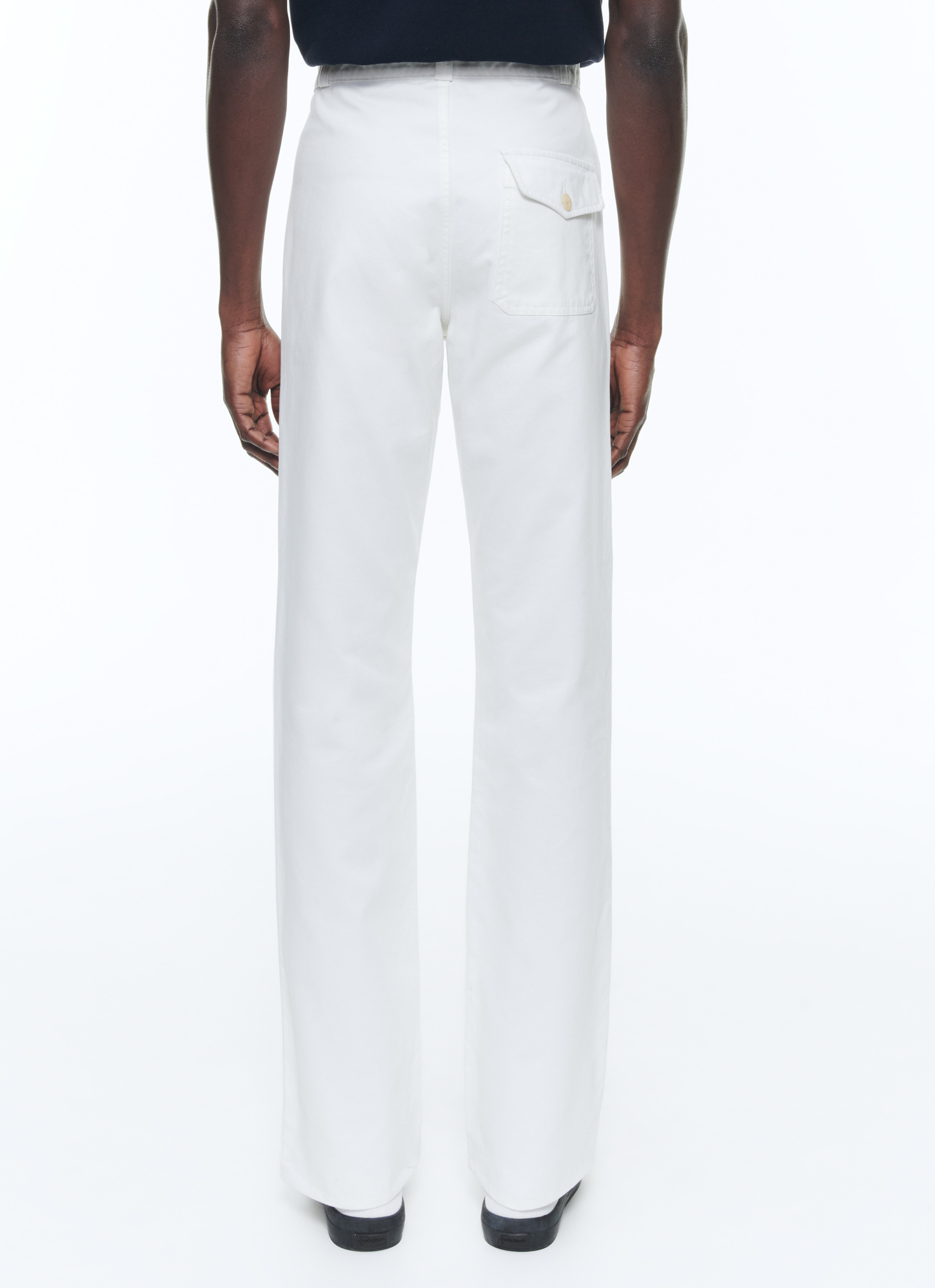 Pantalon blanc homme Fursac - P3DOWI-DP03-A001