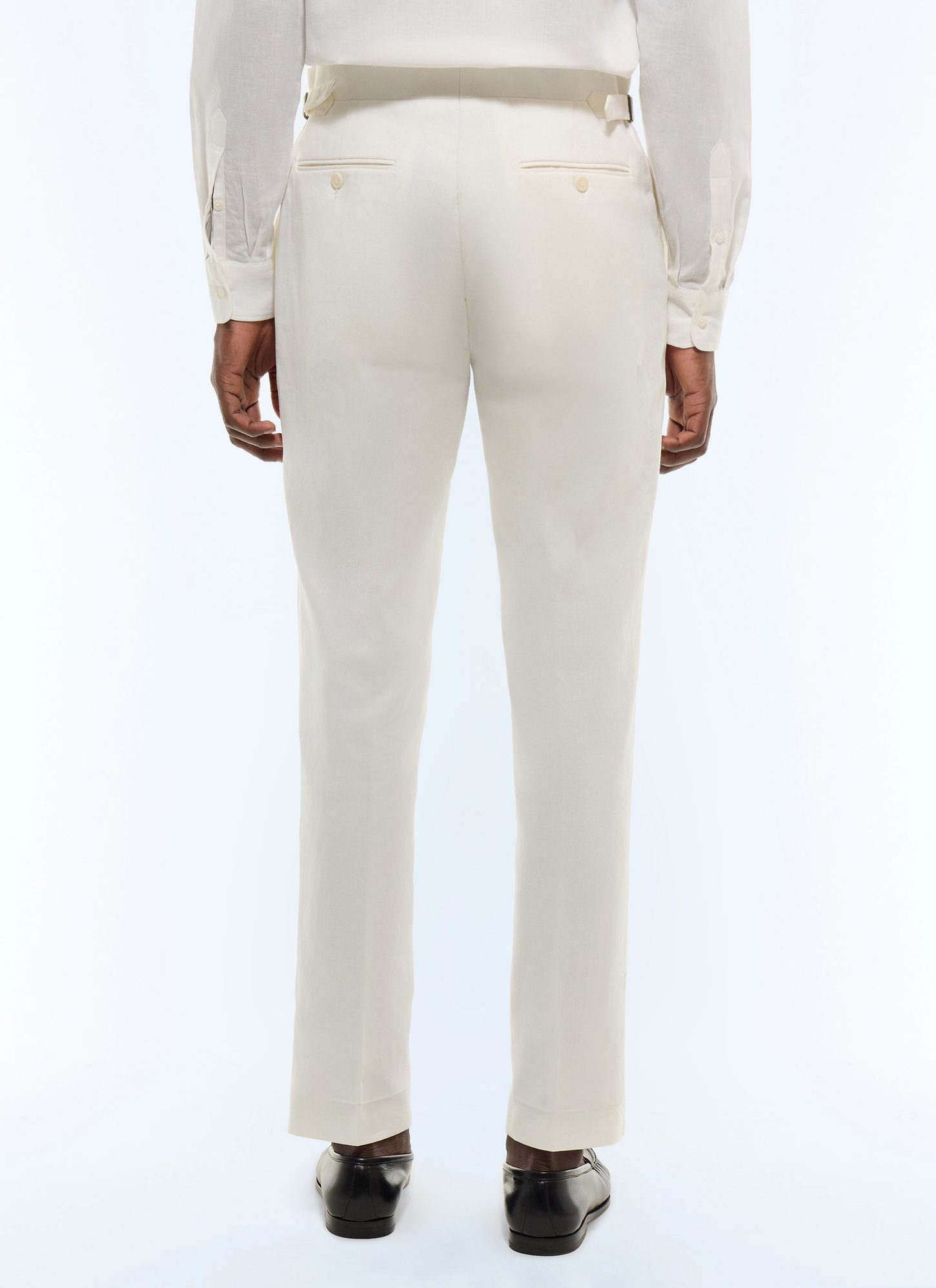 Pantalon homme coton et lin Fursac - P3EXIN-JX08-A001