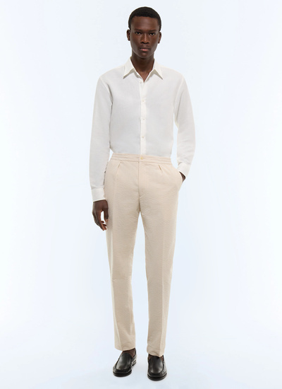 Pantalon blanc homme Fursac - P3CVOK-LX15-A008