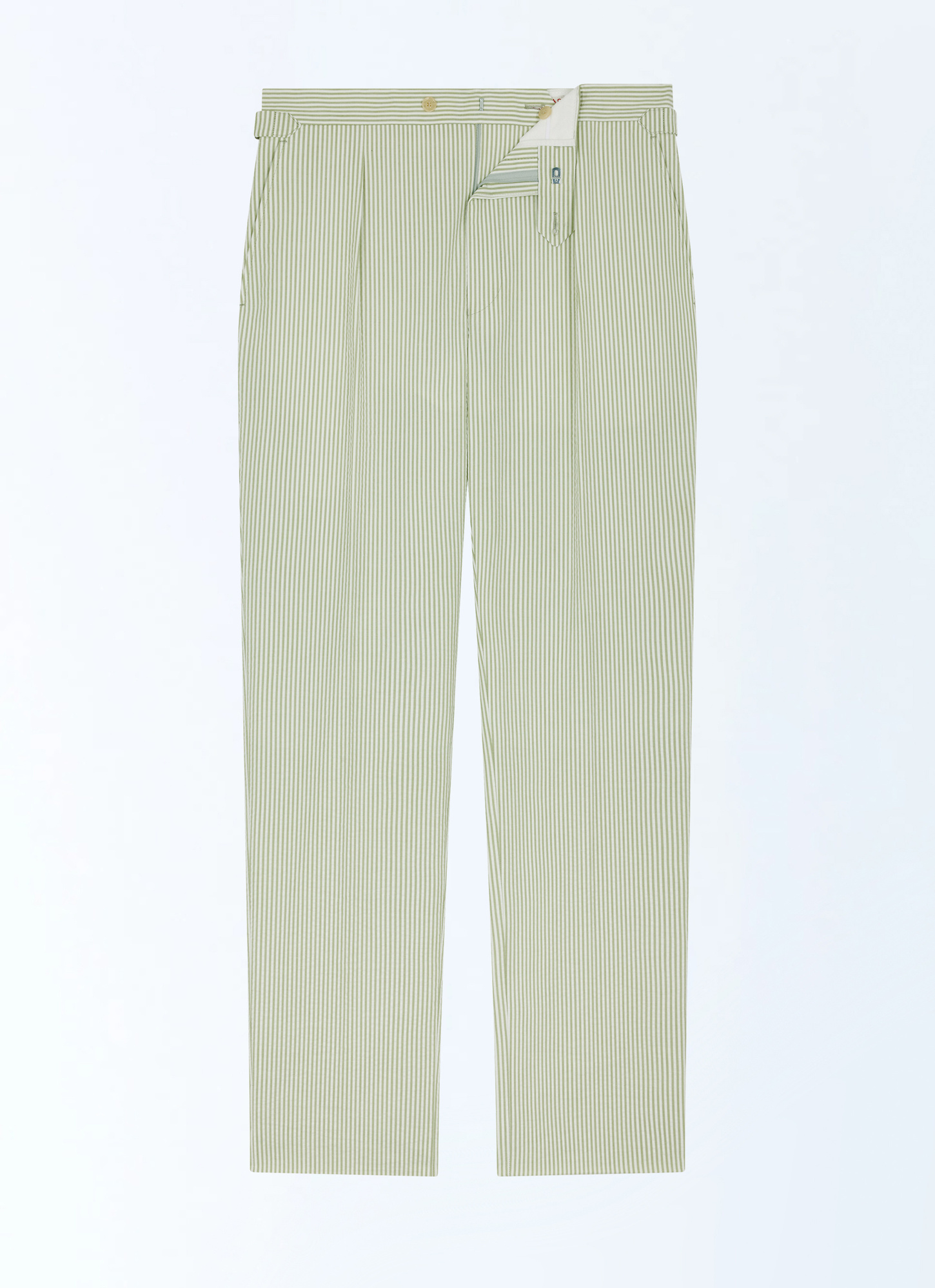 Pantalon seersucker de coton homme Fursac - P3FASA-FX01-H004