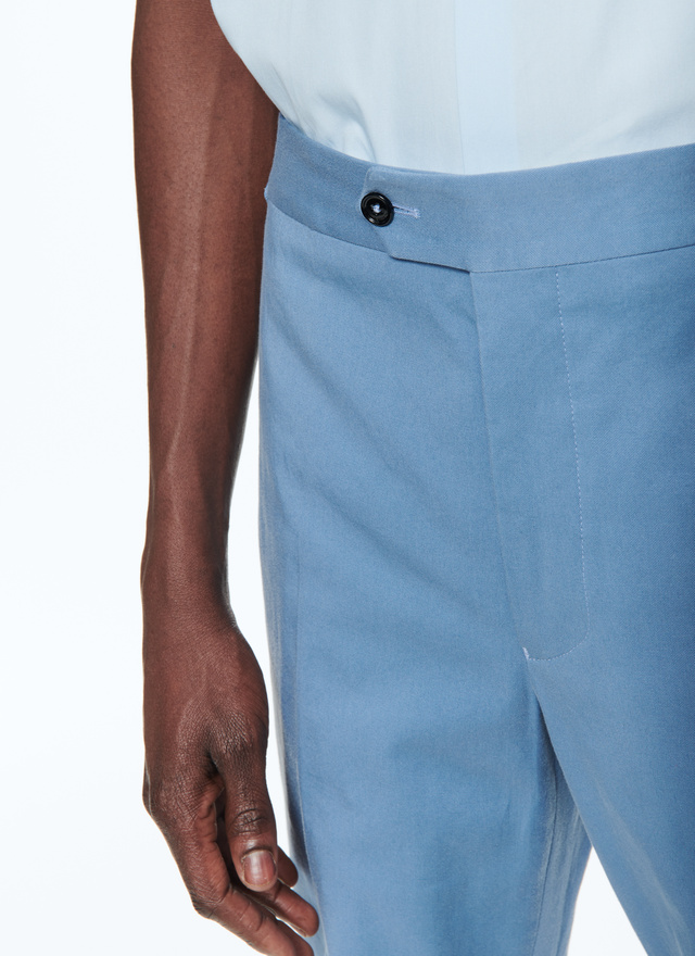 Pantalon bleu indien homme Fursac - P3BXIN-VP14-37