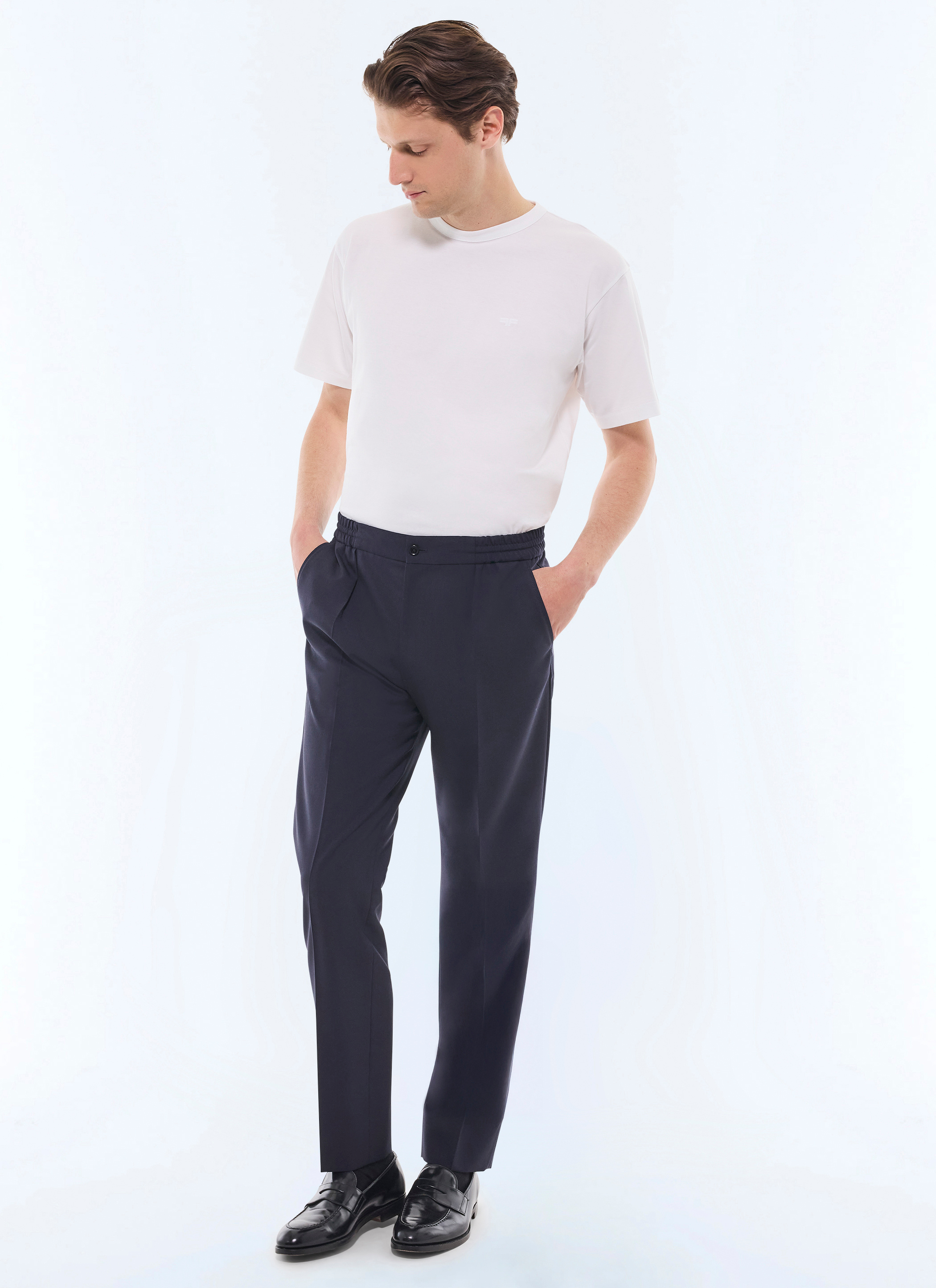 Mode féminine Pantalons Style MAINE BLACK Wide Leg