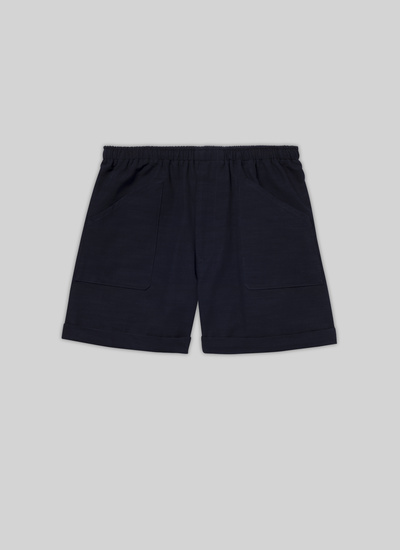 Pantalon bleu homme coton Fursac - P3VAJO-VX01-32