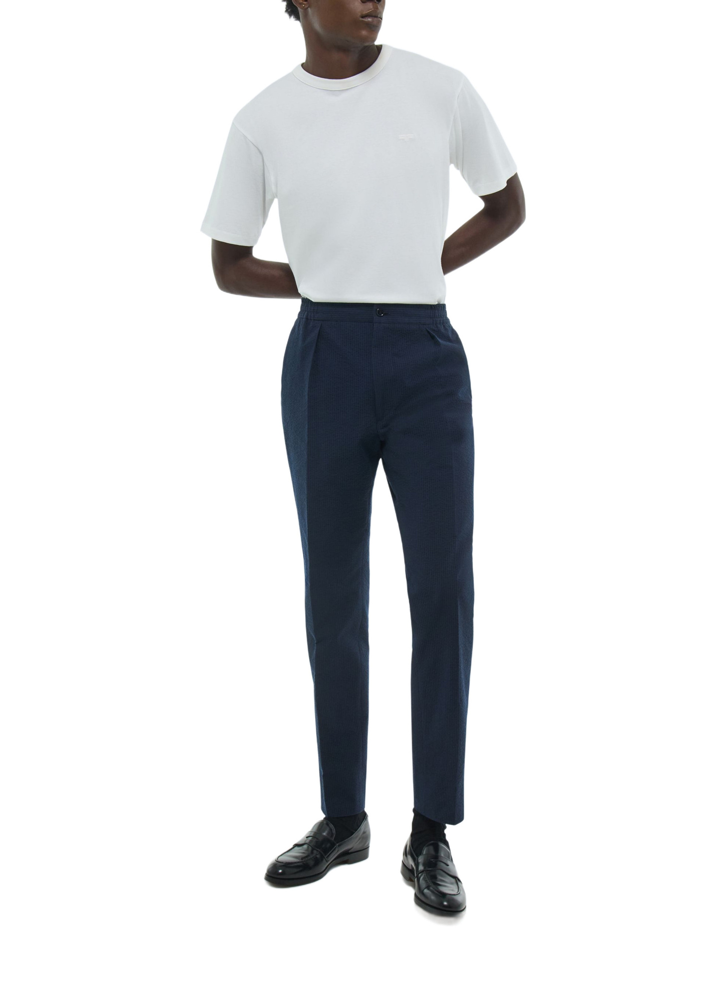 Pantalon bleu marine homme Fursac - P3CVOK-LX15-D030