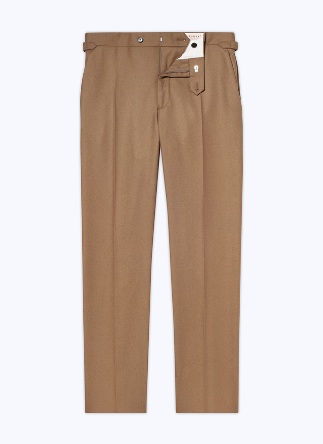 Pantalon flanelle de laine vierge homme Fursac - P3AXIN-CX21-G011