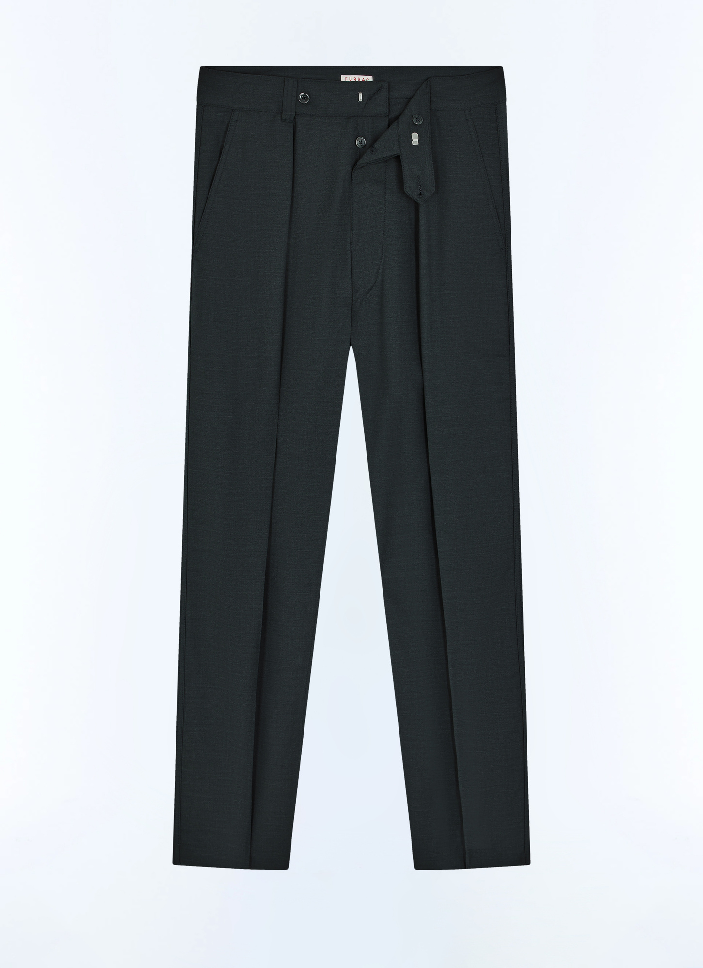 Pantalon homme toile de laine Fursac - P3FROG-FX04-B021