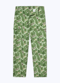 Pantalon cargo camouflage en coton - 23EP3BALI-BP08/40
