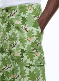 Pantalon cargo camouflage en coton - 23EP3BALI-BP08/40