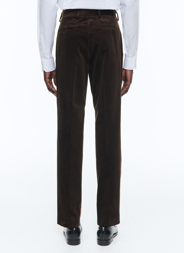 Pantalon marron homme Fursac - P3BATE-CP60-G018