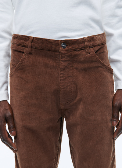 Pantalon marron homme Fursac - P3VLAP-TP22-18