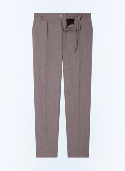 Pantalon flanelle de laine certifiée homme Fursac - P3CVOK-EC29-G015