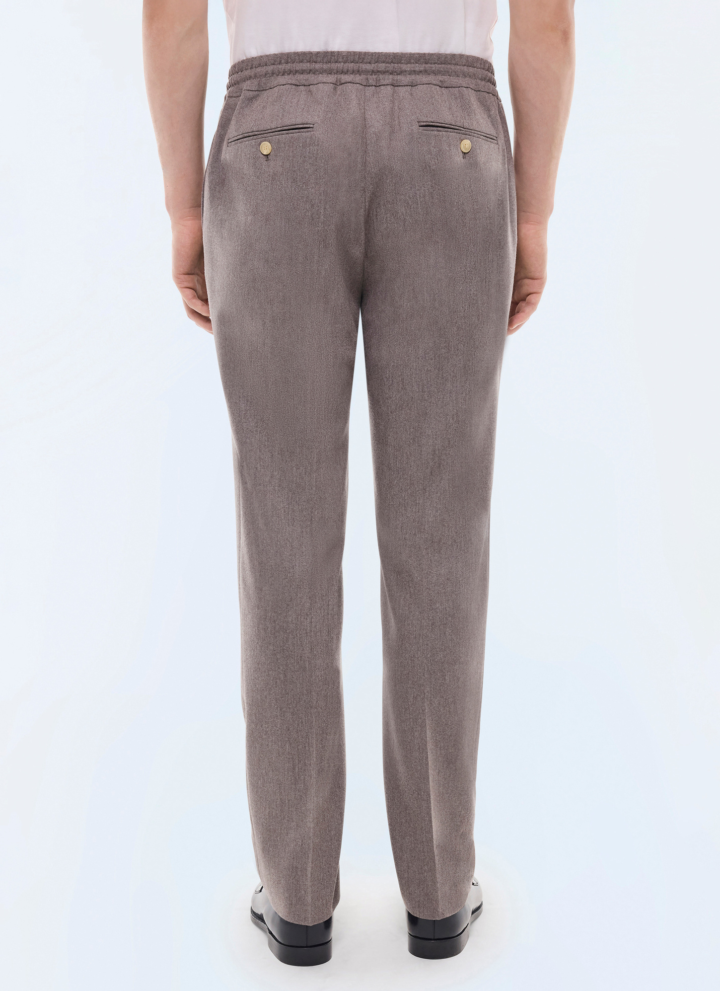Pantalon homme flanelle de laine certifiée Fursac - P3CVOK-EC29-G015