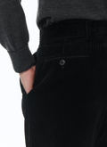 Pantalon droit en velours côtelé - P3CATI-CX47-B020