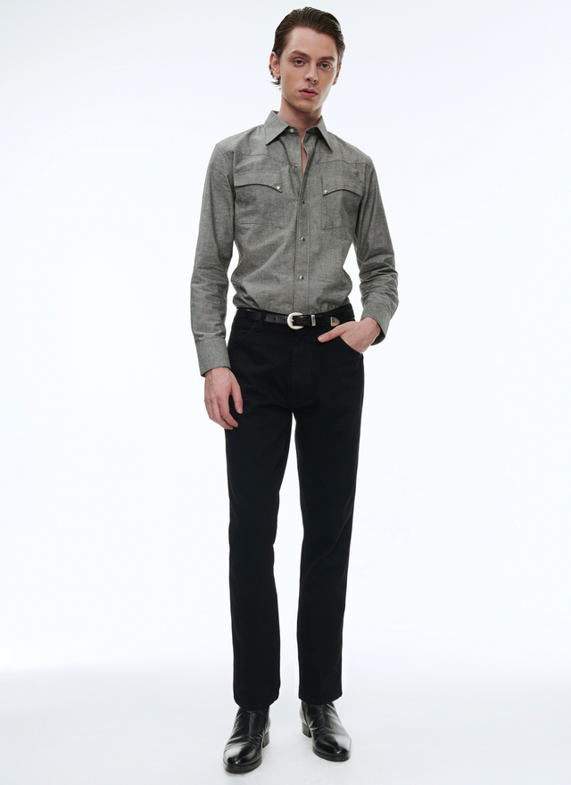 Pantalon noir homme Fursac - P3VLAP-TP22-20