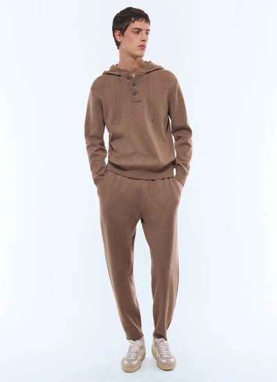 Pantalon taupe homme Fursac - P3EJOG-EA12-G014