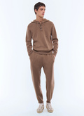 Pantalon de jogging en laine et coton - P3EJOG-EA12-G014