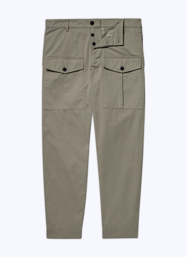 Pantalon beige homme coton Fursac - 22HP3ARGO-AP07/14