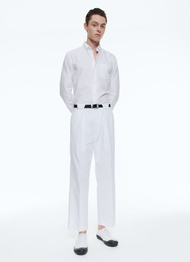 Pantalon blanc homme Fursac - 23EP3BCNO-VP14/01