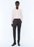 Pantalon de costume ajusté à carreaux - P3LOXA-LC05-B021