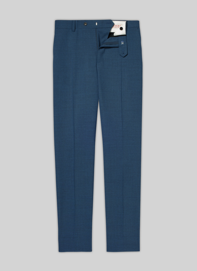 Pantalon bleu homme laine vierge Fursac - 22EP3VOXA-SC31/36