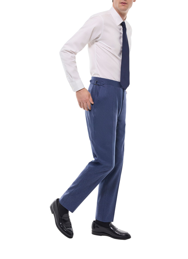 Pantalon flanelle de laine certifiée homme Fursac - P3BIXA-EC29-D012