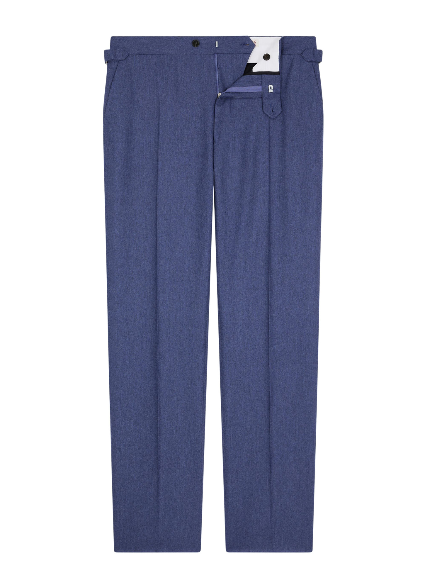 Pantalon bleu homme flanelle de laine certifiée Fursac - P3BIXA-EC29-D012