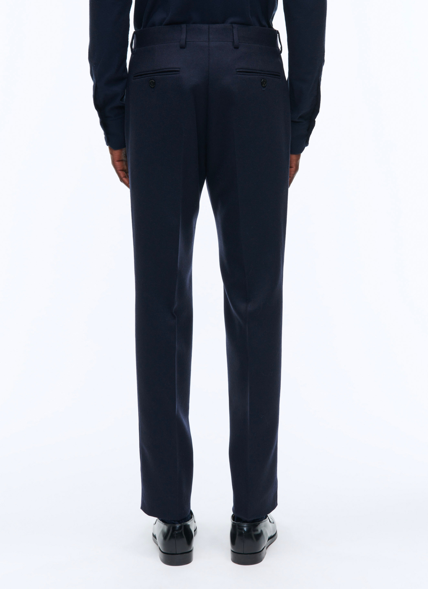 Pantalon homme flanelle de laine vierge Fursac - P3VOXA-E614-30