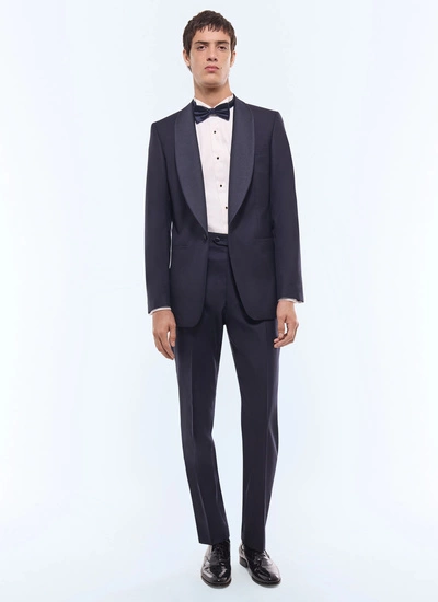 Pantalon homme faille de laine vierge Fursac - P3VIPY-RC47-30