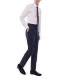 Pantalon de costume ajusté en laine - P3VOXA-EC29-D030