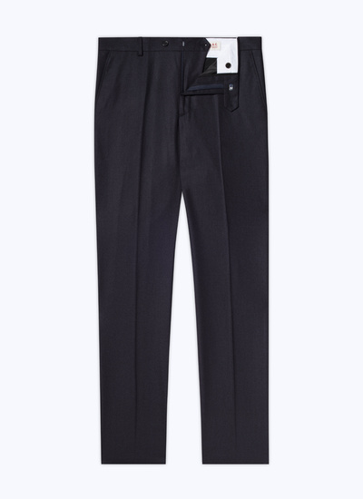 Pantalon homme flanelle de laine Fursac - P3VOXA-OC55-31