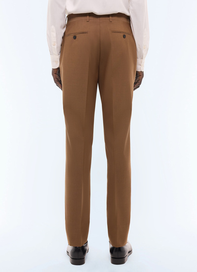 Pantalon homme tissu principal: 100% laine viergedoublure ceinture: 65% polyester, 35% cotondoublure jambes: 100% polyesterdoublure poches: 65% polyester, 35% coton Fursac - P3LOXA-LC20-A011