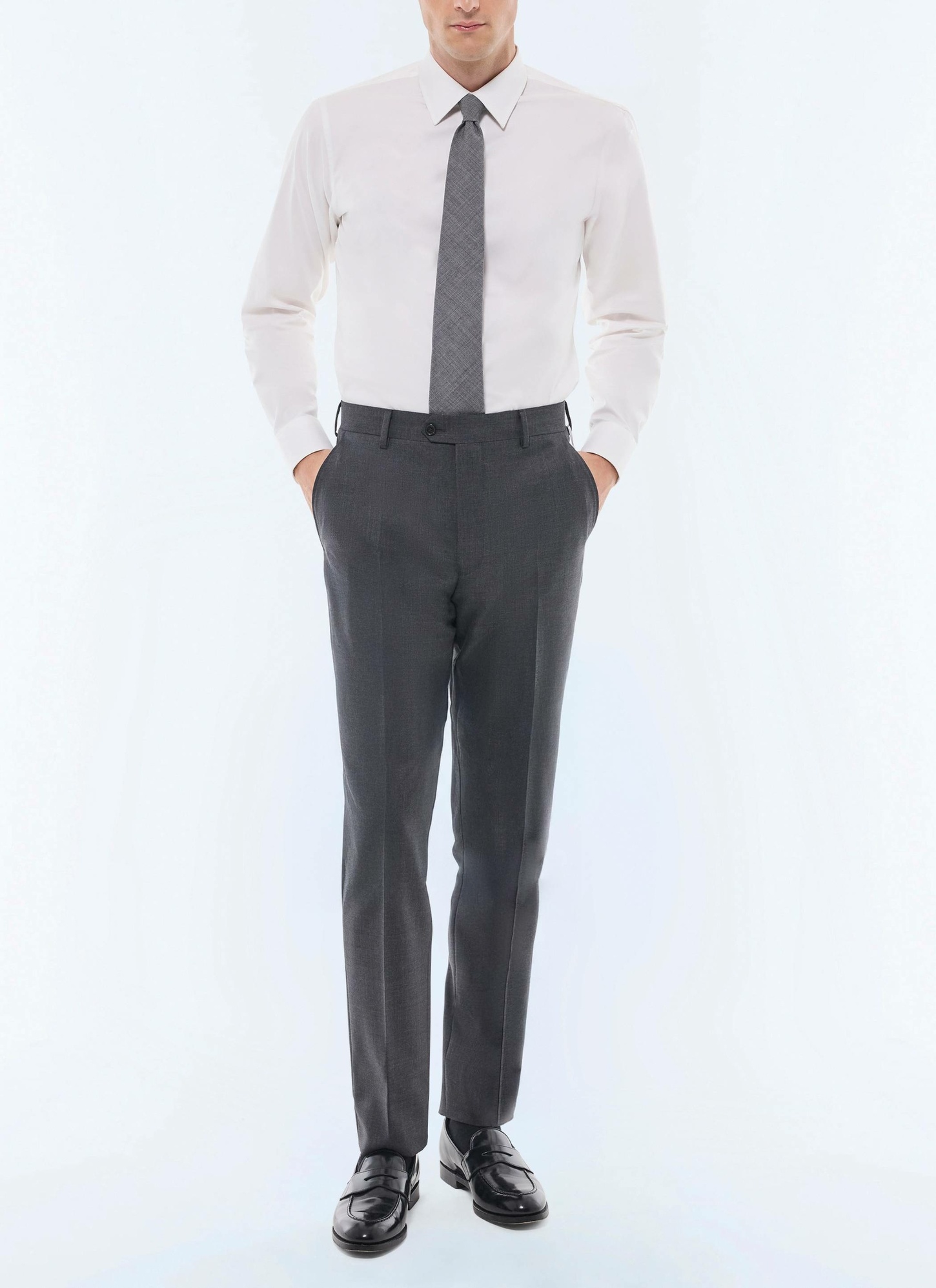 Pantalon gris anthracite homme Fursac - P3VOXA-CC64-B029
