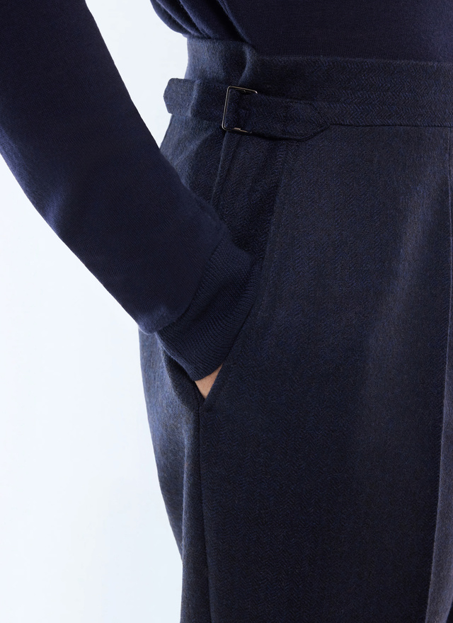 Pantalon marine homme Fursac - P3GOHA-LC10-D030