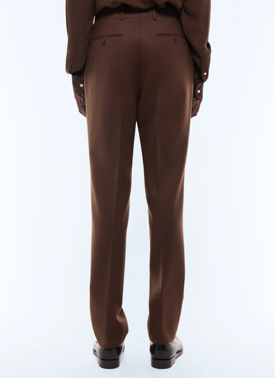 Pantalon homme tissu principal: 100% laine viergedoublure ceinture: 58% polyester, 42% cotondoublure jambes: 100% polyesterdoublure poches: 58% polyester, 42% coton Fursac - P3LOXA-LC17-G018