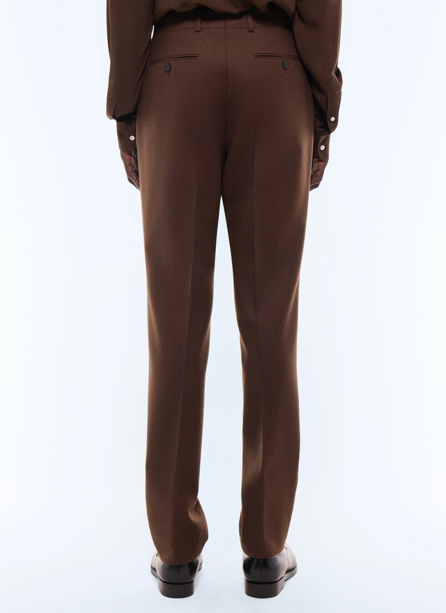 Pantalon homme tissu principal: 100% laine viergedoublure ceinture: 58% polyester, 42% cotondoublure jambes: 100% polyesterdoublure poches: 58% polyester, 42% coton Fursac - P3LOXA-LC17-G018