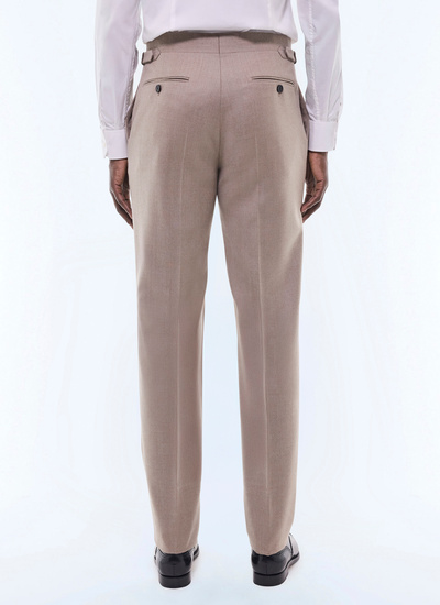 Pantalon homme flanelle de laine vierge certifiée Fursac - P3BIXA-GC17-A008