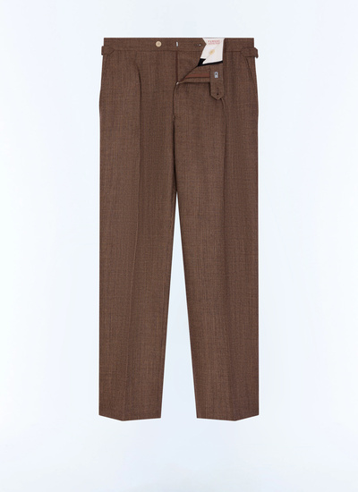 Pantalon tissu principal: 100% laine viergedoublure ceinture: 58% polyester, 42% cotondoublure jambes: 100% polyesterdoublure poches: 58% polyester, 42% coton homme Fursac - P3GOHA-LC04-G022