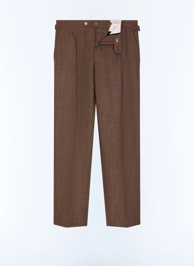 Pantalon tissu principal: 100% laine viergedoublure ceinture: 58% polyester, 42% cotondoublure jambes: 100% polyesterdoublure poches: 58% polyester, 42% coton homme Fursac - P3GOHA-LC04-G022