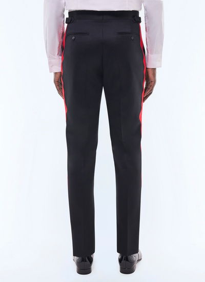 Pantalon noir homme Fursac - P3GALA-EP03-B020