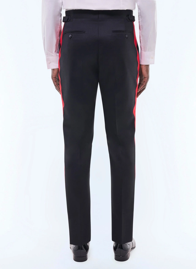 Pantalon noir homme Fursac - P3GALA-EP03-B020