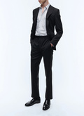Pantalon grande taille en serge de laine - P2VIDO-AC82-20
