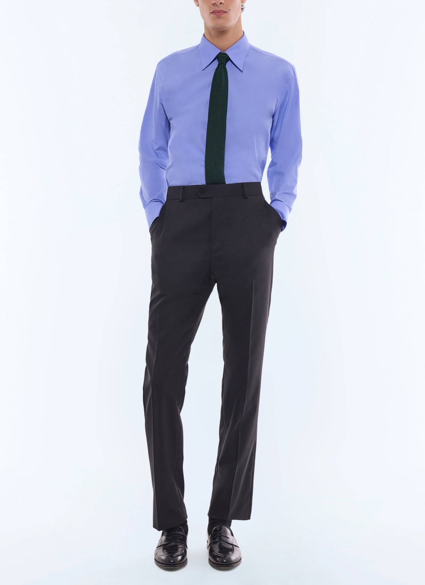Pantalon noir homme Fursac - P2VIDO-GC40-B020